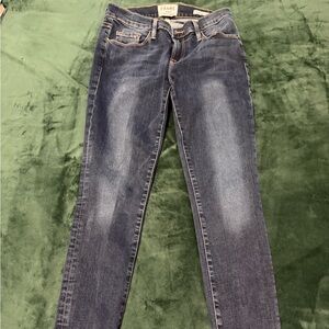 Frame Denim Dark Faded Blue Jeans